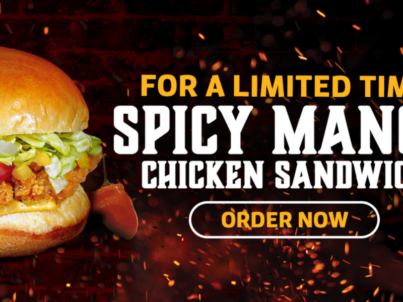 Spicy Mango Chicken Sandwich